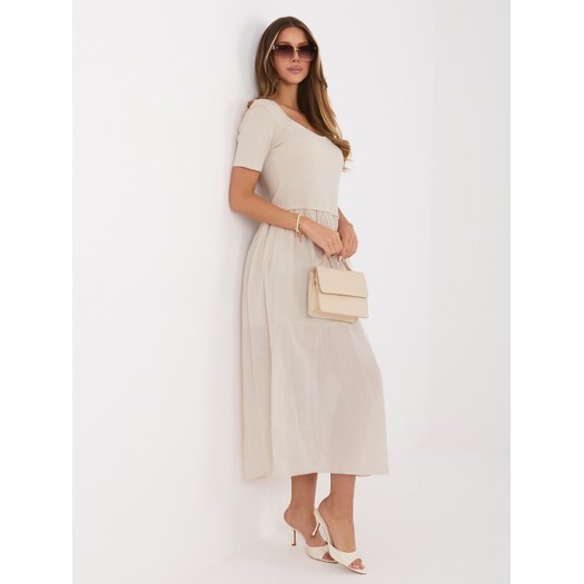 Sukienka-MI-SK-26044.79-beżowy 4