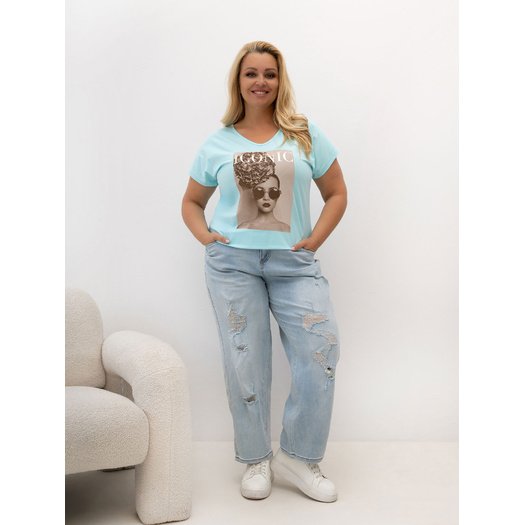 T-shirt-RV-TS-A1384.08P-mietowy 1