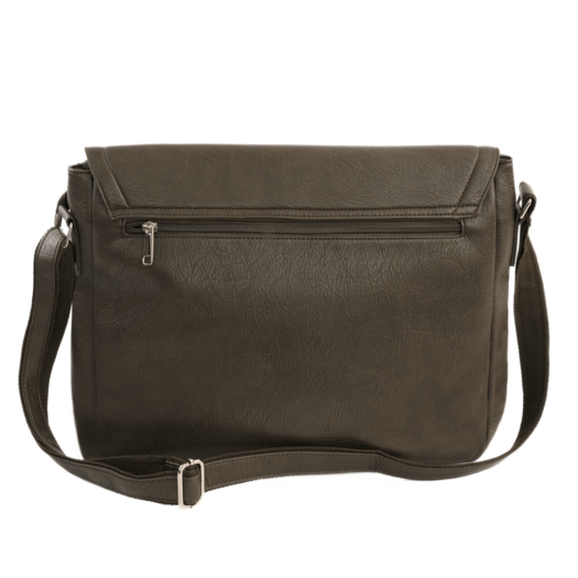 Brown men`s shoulder bag S11 2