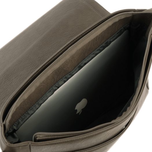 Brown men`s shoulder bag S11 4