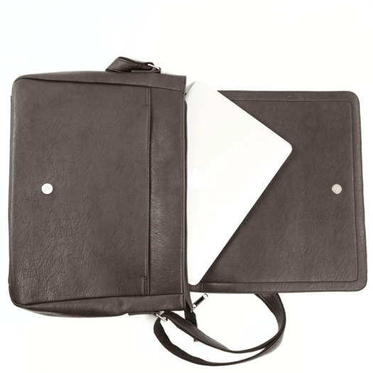 Brown men`s shoulder bag S11 3
