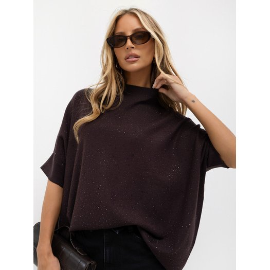 Sweter-IR-SW-BWC6617.75-ciemny brązowy