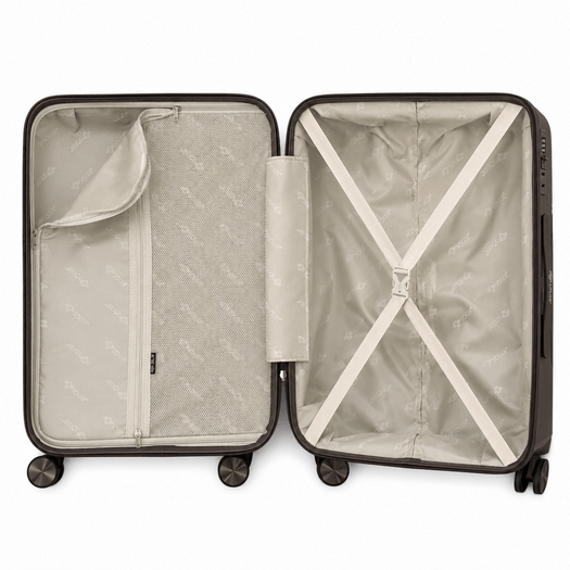 Solier S TORIDE 19  Brown PP Cabin Suitcase