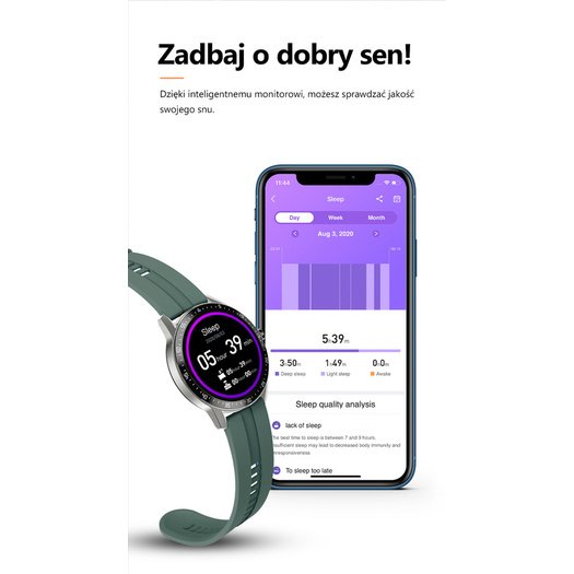 Išmanusis laikrodis SMARTWATCH G. Rossi SW018-2 sidabrinis/pilka (zg335b) 