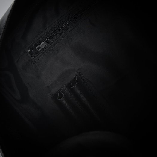 Black leather shoulder laptop bag SL03 KILBRIDGE 8