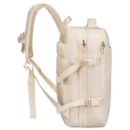 Travel backpack Peterson PTN 24421 Ecru