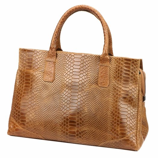 Large Women's Leather Handbag Camilla PREMIUM 10.020