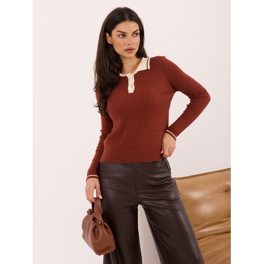 Sweter-IR-SW-55003.73-jasny brązowy