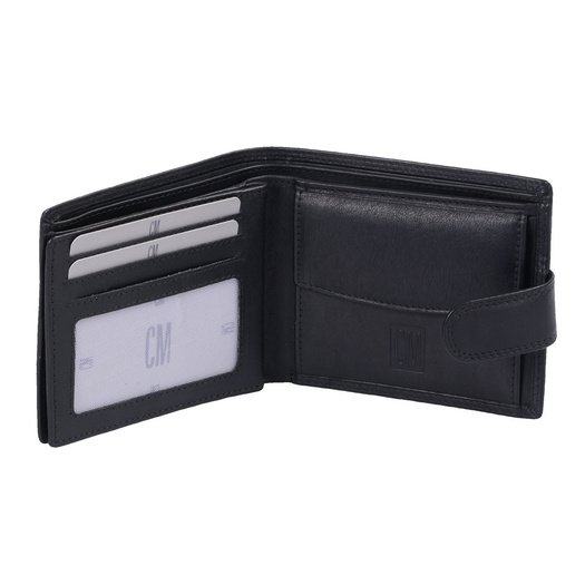 Piniginė vyrams CM 1301-65-01 - Juoda