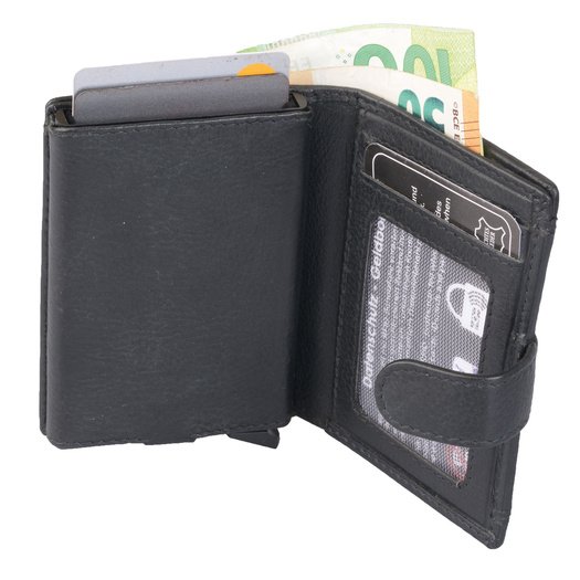 Karšu maciņš AVANCO 486-48-01 RFID - Melns