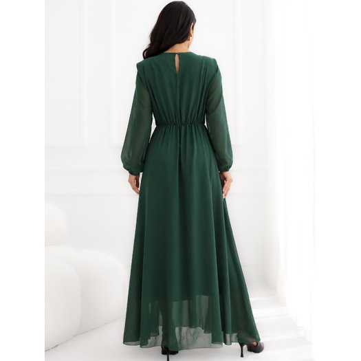 Sukienka-IT-SK-21832.99-ciemny zielony