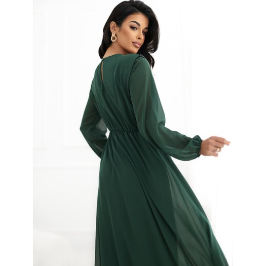 Sukienka-IT-SK-21832.99-ciemny zielony