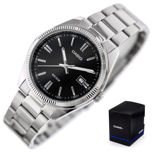 CASIO MEN S WATCH MTP-1302PD-1A1 (zd072f) + BOX