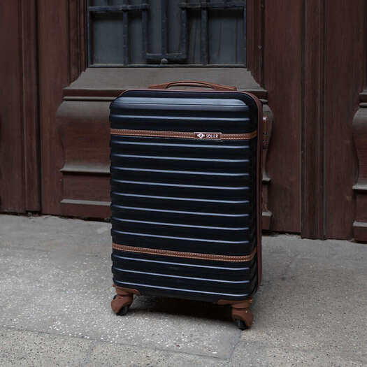Mažas rankinio bagažo lagaminas S| STL957 ABS - Bordo
