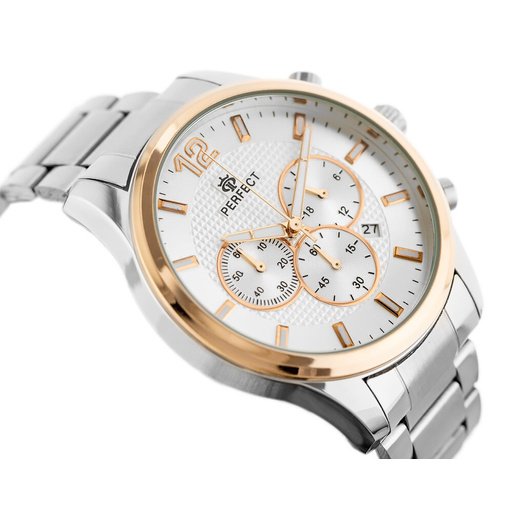 ZEGAREK MĘSKI PERFECT CH01M - CHRONORGAF (zp355b)