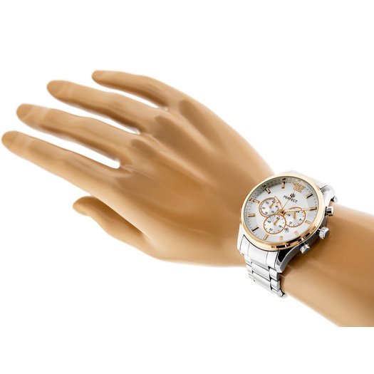 ZEGAREK MĘSKI PERFECT CH01M - CHRONORGAF (zp355b)