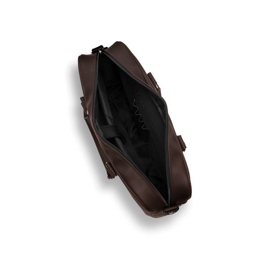 Vyriška rankinė ant peties SOLIER S34 LONGFORD - Tamsiai ruda 3
