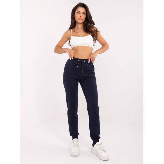 Spodnie dresowe-CLM-DR-1275.30-granatowy