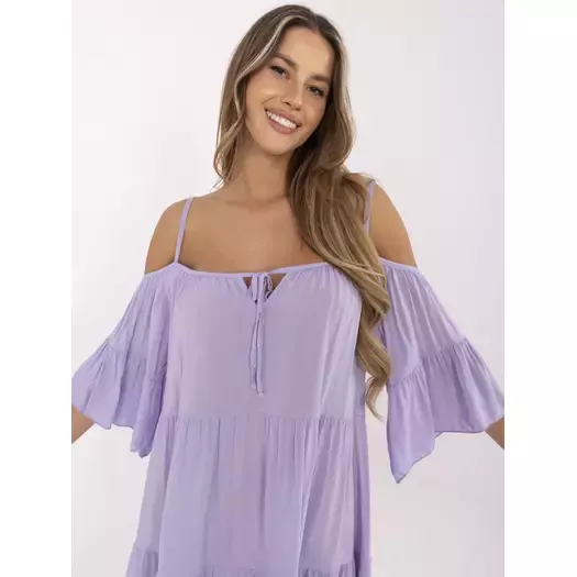 Suknelė-TW-SK-BI-80840.20-šviesiai violetinė