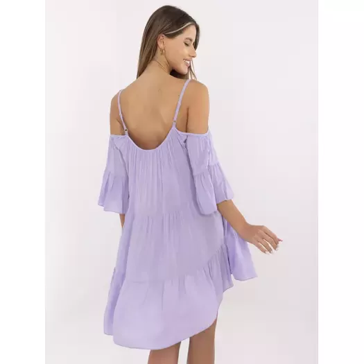 Suknelė-TW-SK-BI-80840.20-šviesiai violetinė