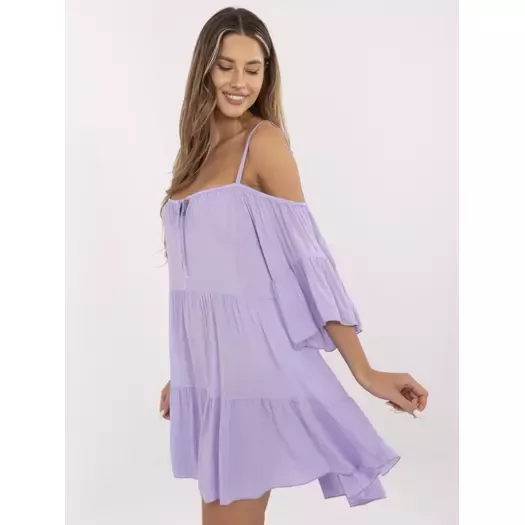 Suknelė-TW-SK-BI-80840.20-šviesiai violetinė