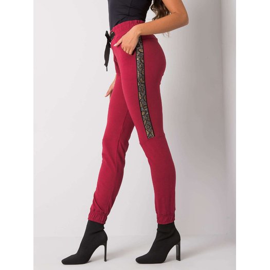 Sportiniai kelnaitės-RV-DR-6891.54-bordo 3