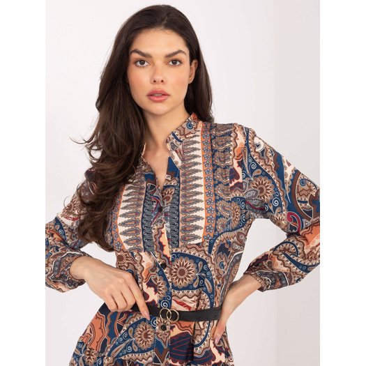 Suknelė-DHJ-SK-15053.61-tamsiai mėlyna 3