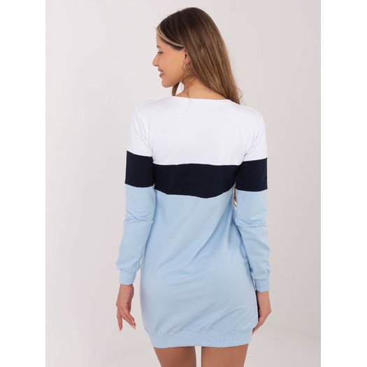 Suknelė-RV-SK-5869.04-balta-mėlyna 4