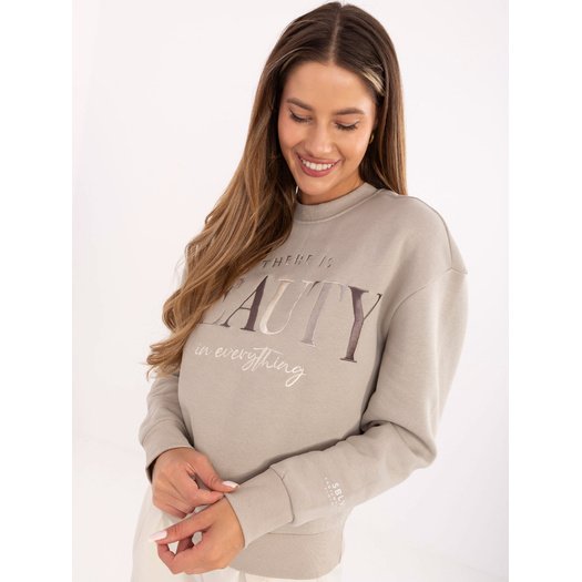 Bluza-D10608BC02801A2NO-beżowy 1