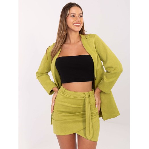 Spódnica-DHJ-SD-15680.28X-lime 14