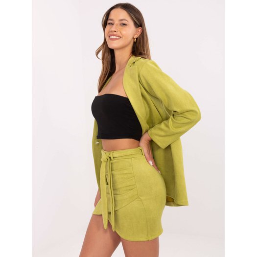 Spódnica-DHJ-SD-15680.28X-lime 13