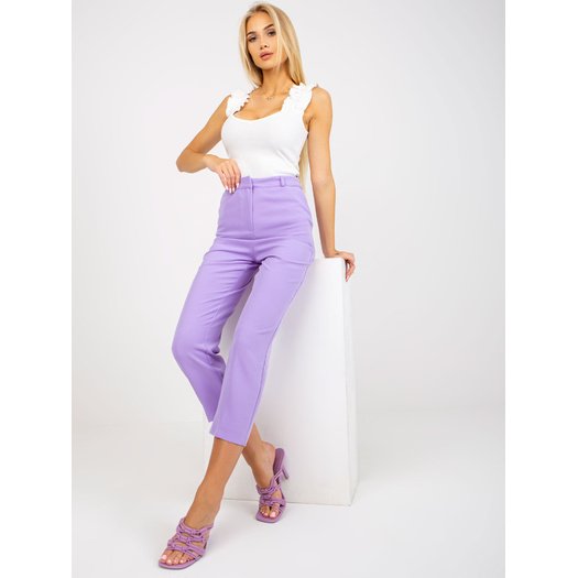 Kelnės-TO-SP-18154.10X - šviesiai violetinė