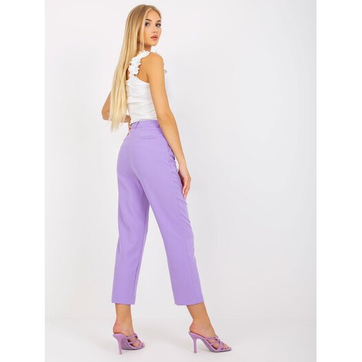 Kelnės-TO-SP-18154.10X - šviesiai violetinė