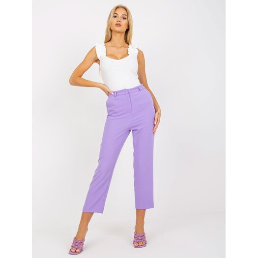 Kelnės-TO-SP-18154.10X - šviesiai violetinė