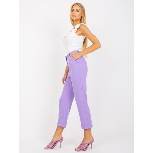 Kelnės-TO-SP-18154.10X - šviesiai violetinė