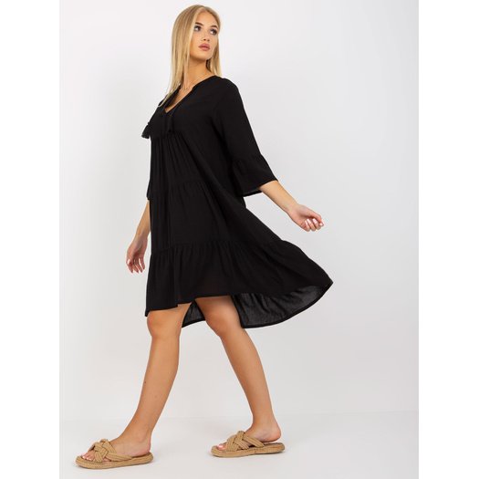 Suknelė - D73761M30214A6EN - juoda 8