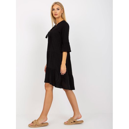 Suknelė - D73761M30214A6EN - juoda 12