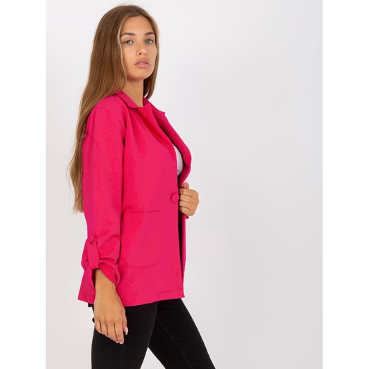 Švarkas moterims -RV-MA-8071.19P-fuksija