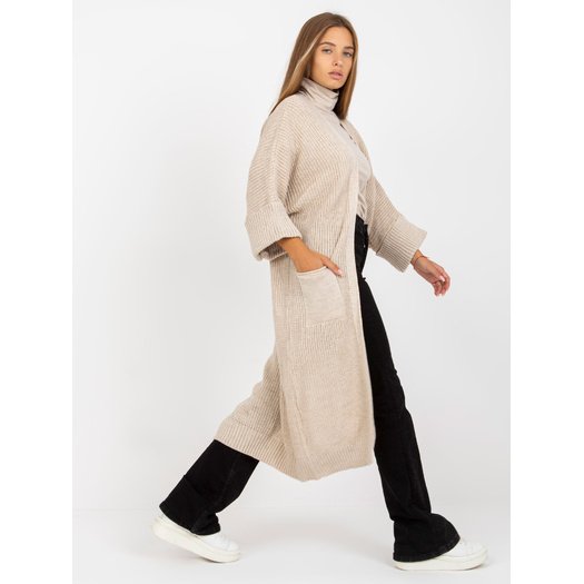 Cardigan-TW-SW-BL-2689.92P-smėlio spalvos