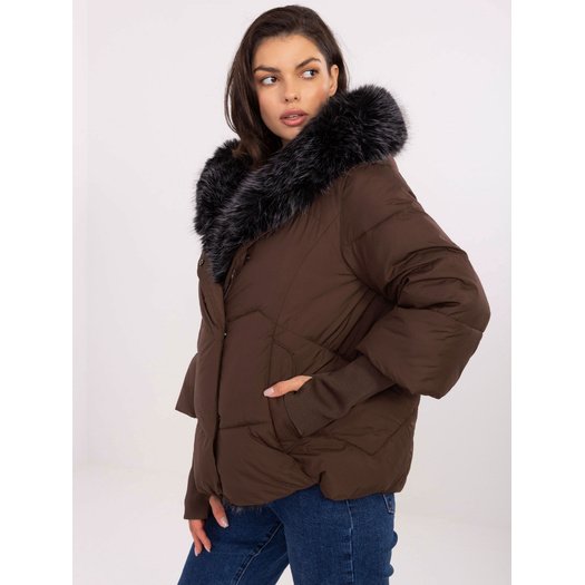 Striukė moterims -MBM-KR-2755.76-brązowy 3