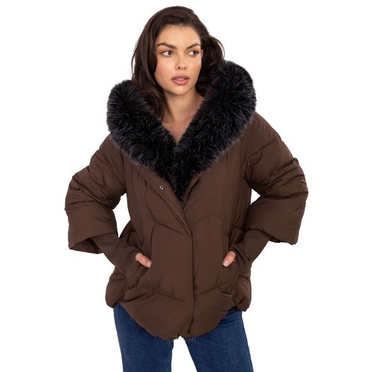 Striukė moterims -MBM-KR-2755.76-brązowy 1