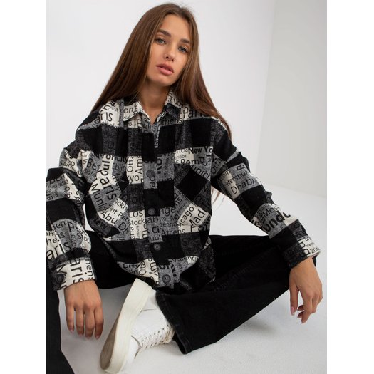 Marškiniai-DN-KS-3990.95P-juodai balti