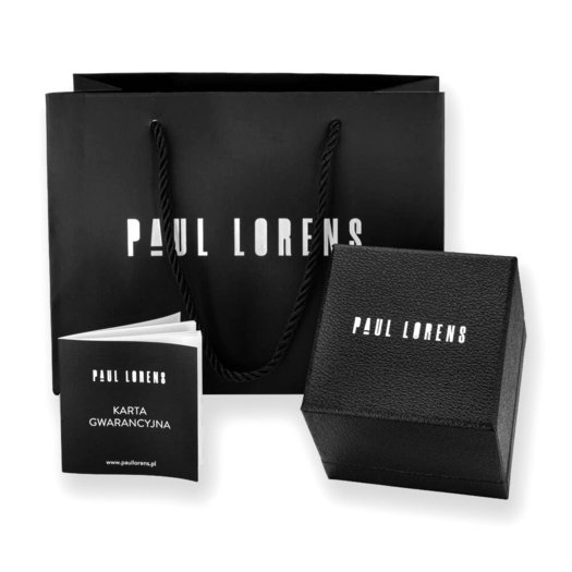 PAUL LORENS MALE WATCH - PL3844B3-1A5 (zg371a) + BOX 5
