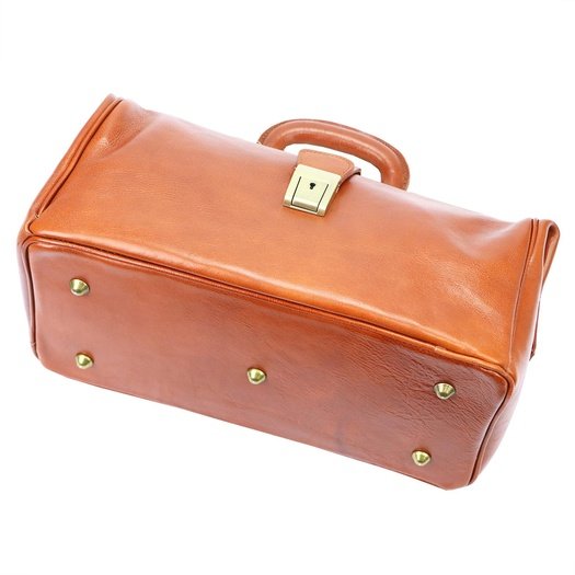 Men's leather briefcase Florence MD-1