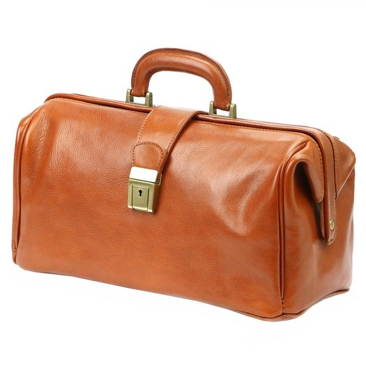 Men's leather briefcase Florence MD-1