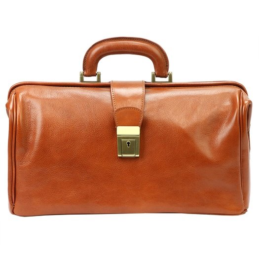 Men's leather briefcase Florence MD-1
