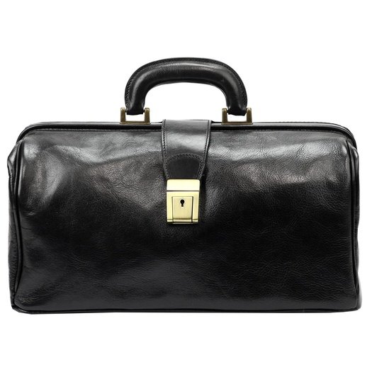 Men's leather briefcase Florence MD-1
