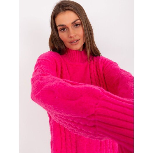 Megztinis-AT-SW-2367-1.35P-fluo rožinis