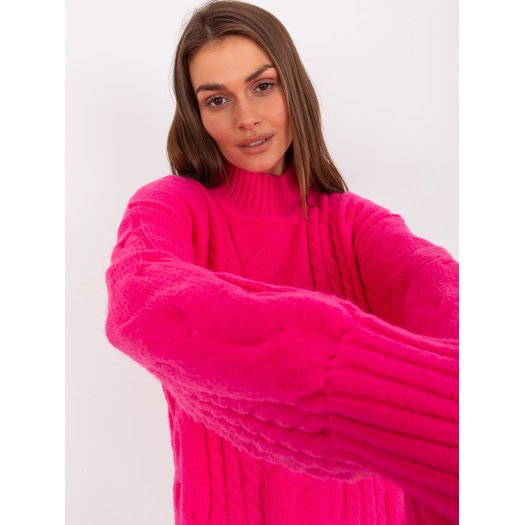 Megztinis-AT-SW-2367-1.35P-fluo rožinis