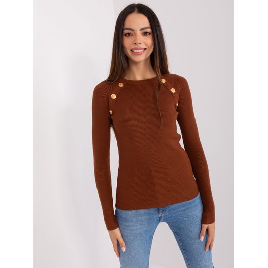 Megztinis-PM-SW-PM9750.08P-tamsiai rudas
